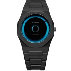 Montre D1 Milano Polycarbon Reload Bleu - Homme Quartz- Cadran Noir- 40,5 Mm - Polycarbonate - PCBJ28