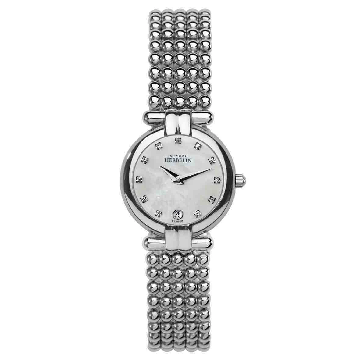 Montre Féminines Perles Acier 24 Mm - 16873B59
