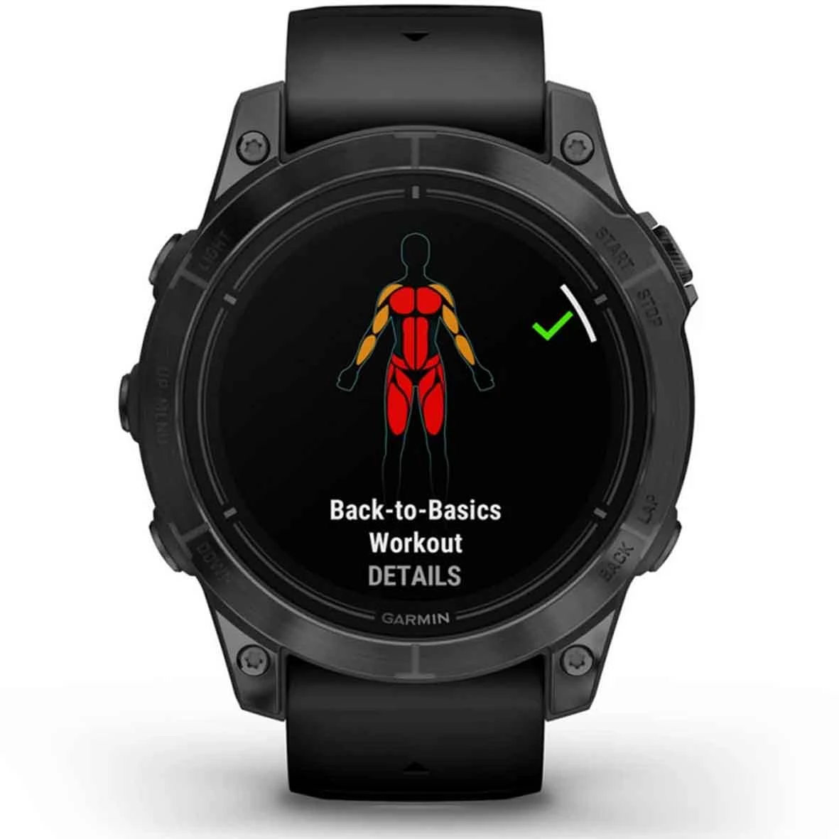 Montre Garmin Epix™ Pro Gen 2 - 47 Mm - Acier - Gray Avec Bracelet Noir 47 Mm- 010-02803-01 – Image 4