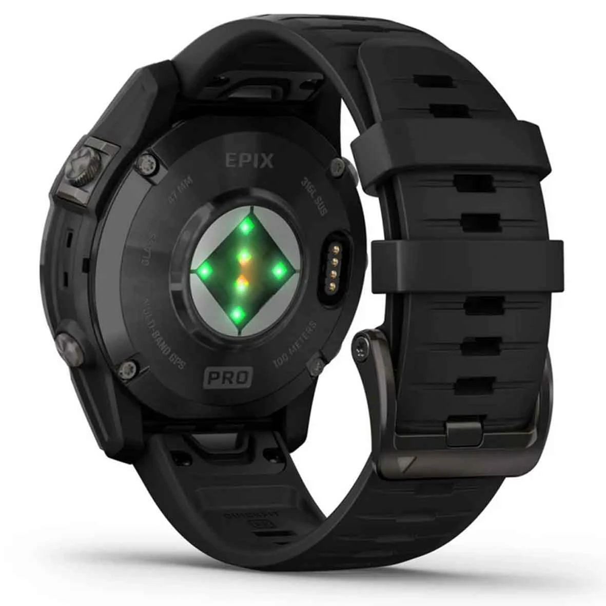 Montre Garmin Epix™ Pro Gen 2 - 47 Mm - Acier - Gray Avec Bracelet Noir 47 Mm- 010-02803-01 – Image 5