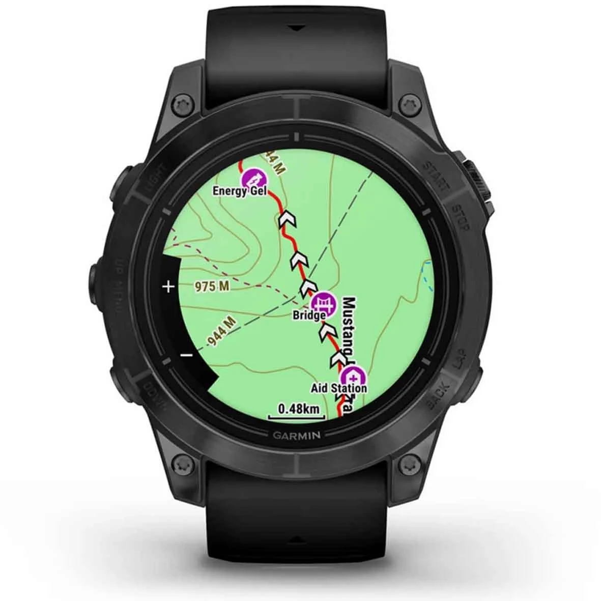 Montre Garmin Epix™ Pro Gen 2 - 51 Mm - Acier - Gray Avec Bracelet Noir 51 Mm - 010-02804-21 – Image 3