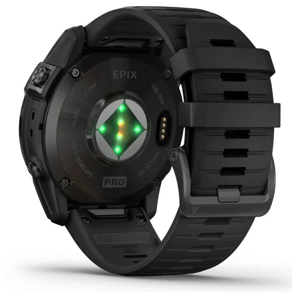 Montre Garmin Epix™ Pro Gen 2 - 51 Mm - Acier - Gray Avec Bracelet Noir 51 Mm - 010-02804-21 – Image 5