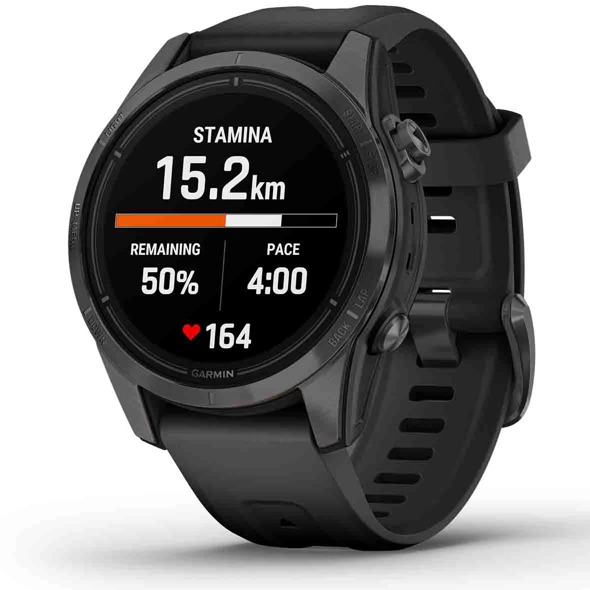 Montre Garmin Epix Pro (Gen 2) - Sapphire Edition - 42 Mm - Titane - Carbon Gray DLC - Bracelet Noir 42 Mm- 010-02802-15 – Image 3