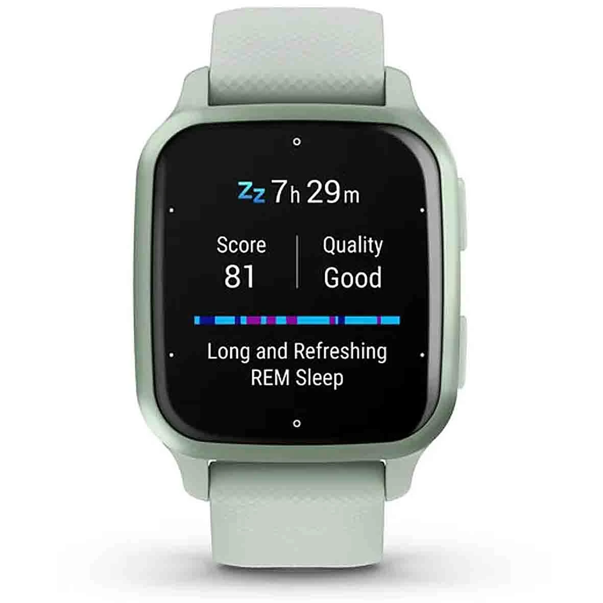 Montre Garmin Venu SQ 2 - Metallic Mint Avec Bracelet Vert D’eau - 010-02701-12 – Image 4