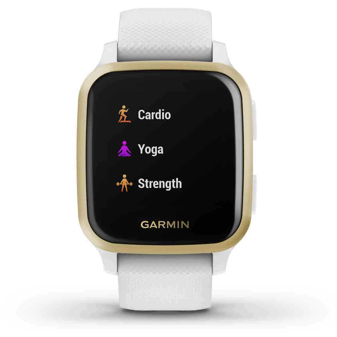 Montre Garmin Venu SQ - White / Light Gold - 010-02427-11 – Image 4