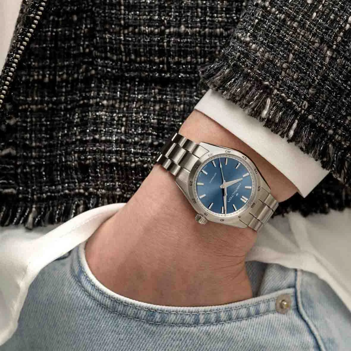 Montre Hamilton Jazzmaster Performer Auto Chrono 34 Mm- H36135130 – Image 3