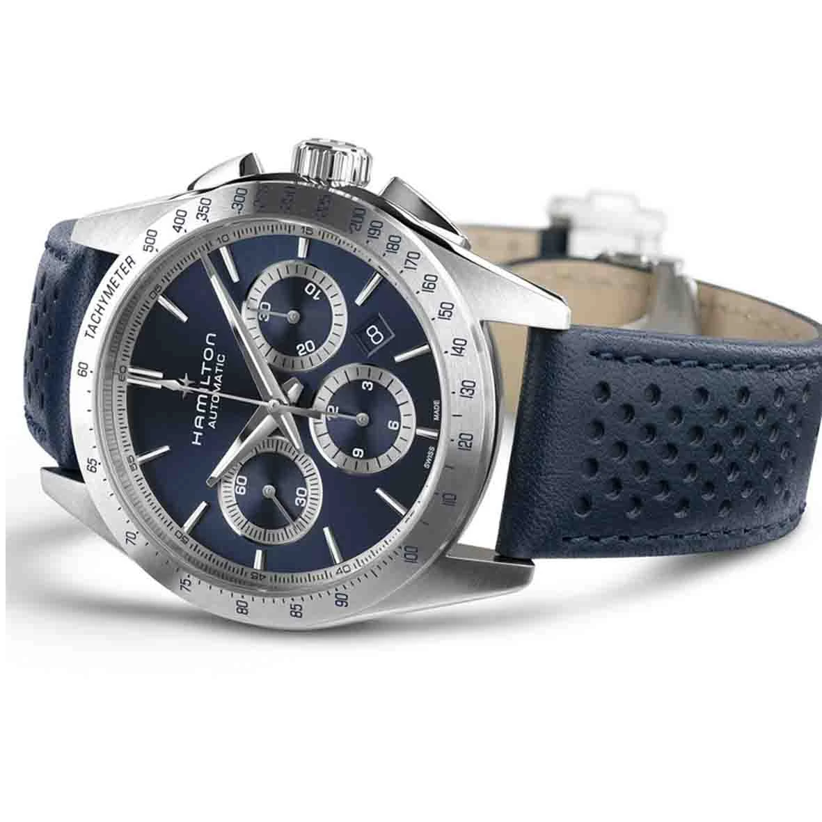 Montre Hamilton Jazzmaster Performer Auto Chrono 42 Mm- H36616640 – Image 3