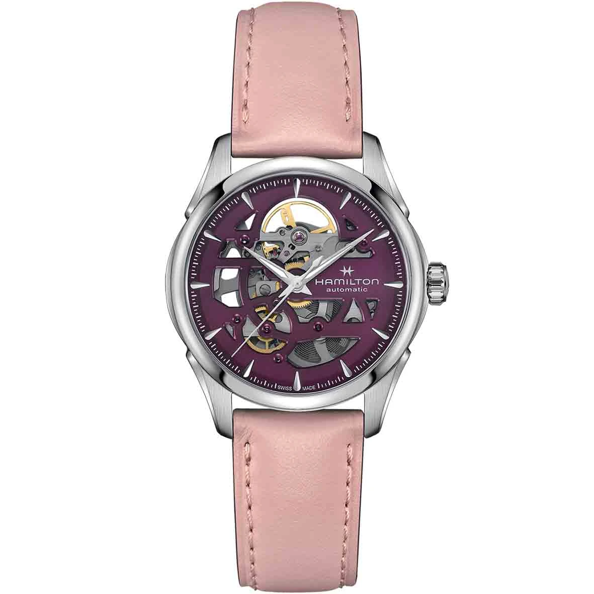 Montre Hamilton Jazzmaster Skeleton Lady Auto 36 Mm- H32265801