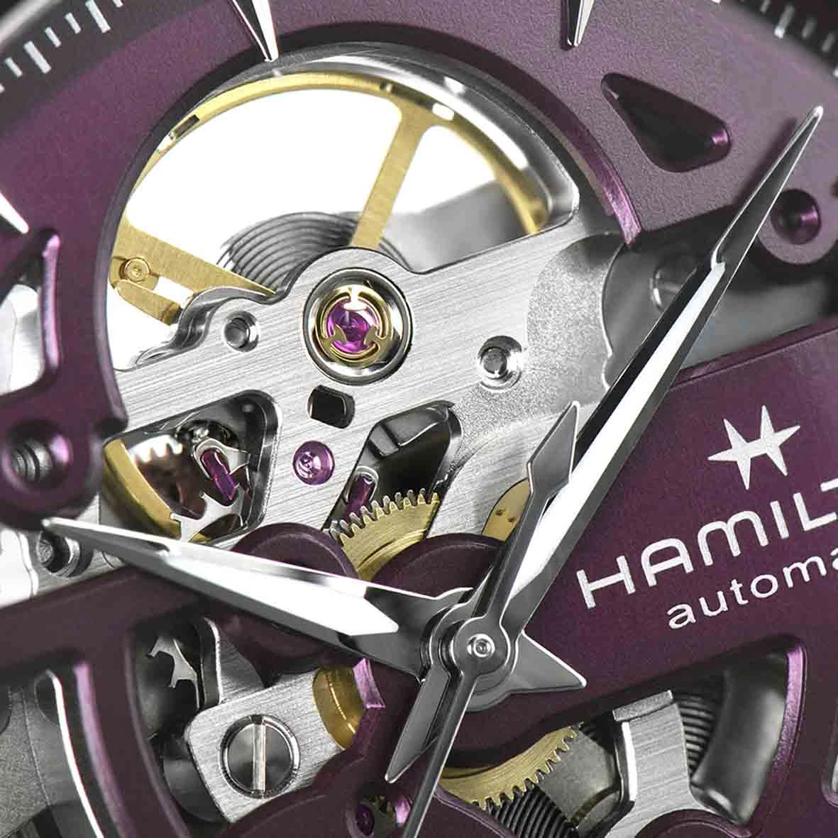 Montre Hamilton Jazzmaster Skeleton Lady Auto 36 Mm- H32265801 – Image 3