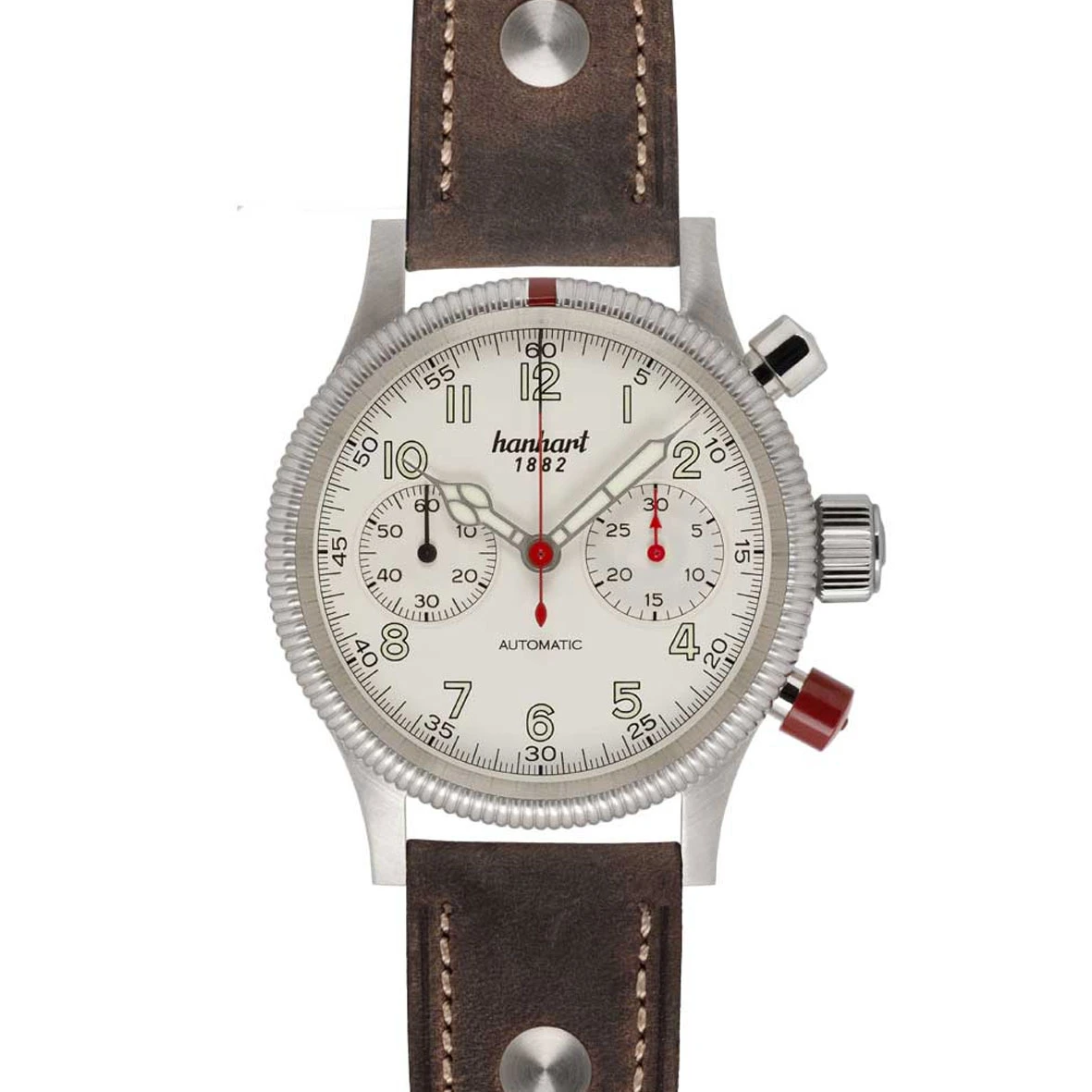 Montre Hanhart Pioneer Mk 2 Automatique Diamètre 40 Mm- 716.200-0110