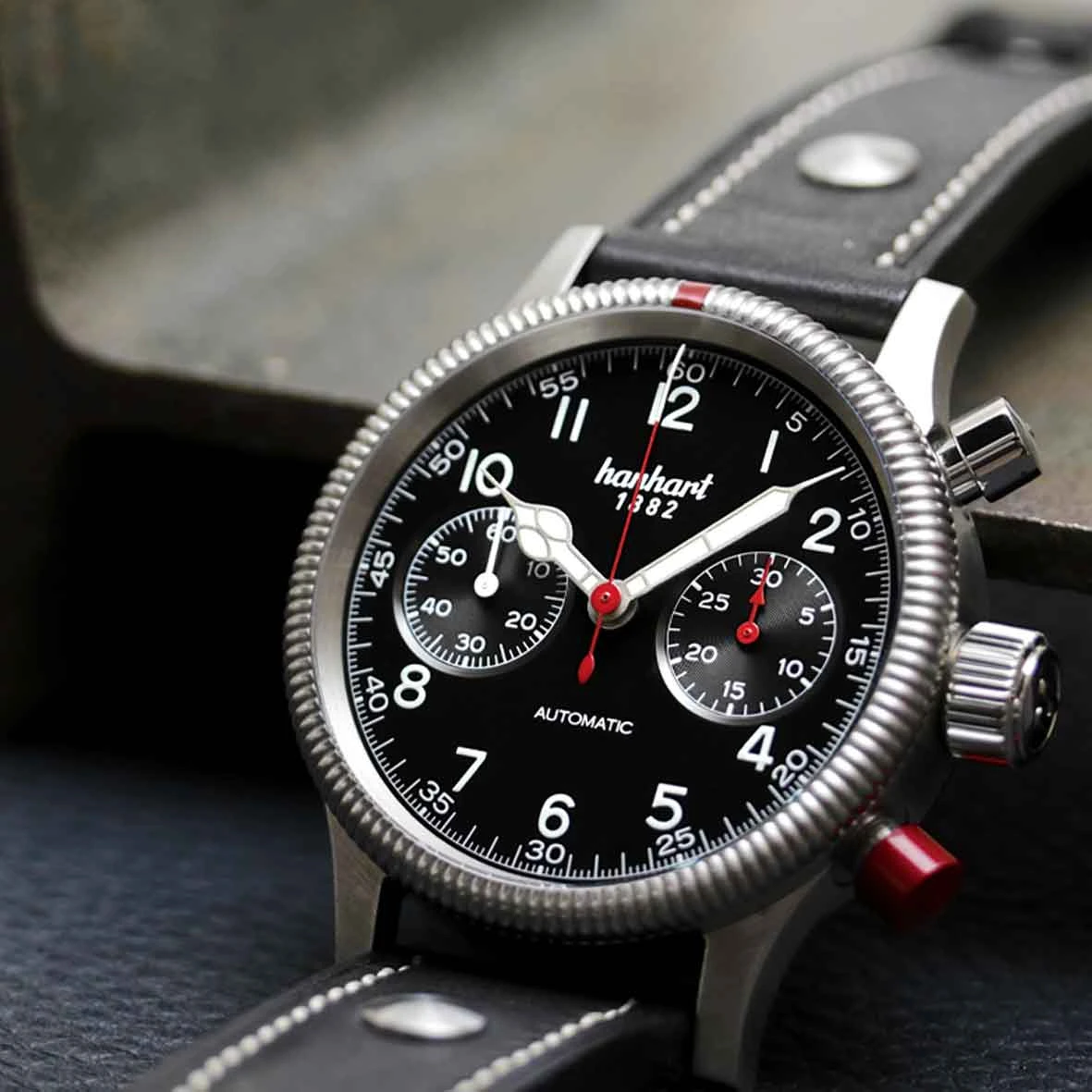 Montre Hanhart Pioneer MK2 Automatique Diamètre 40 Mm- 716.210-6428 – Image 4