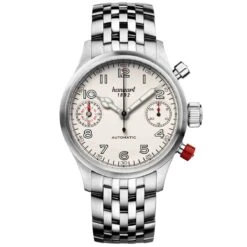 Montre Hanhart Pioneer TwinDicator Automatique Diamètre 45 Mm- 730.200-6428