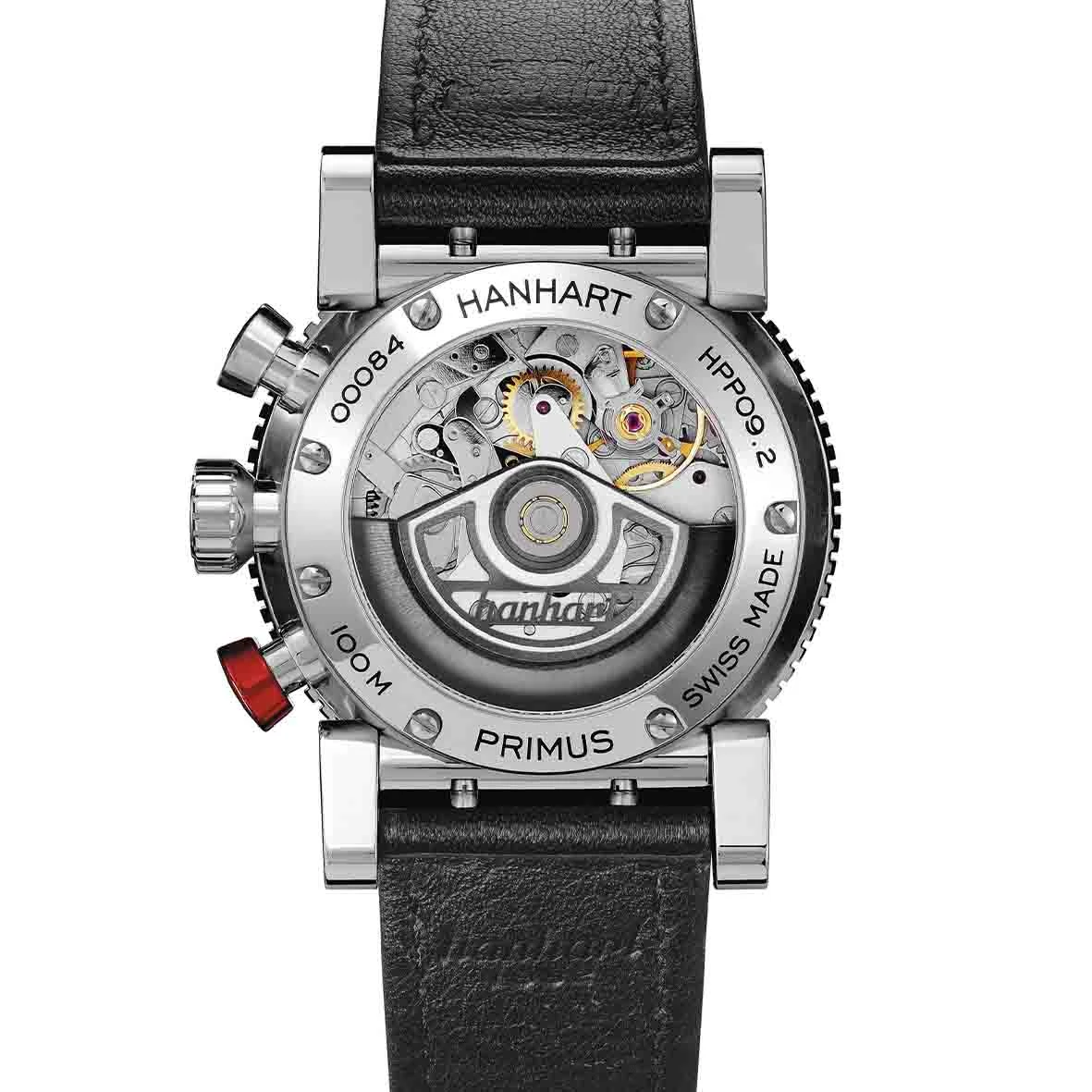 Montre Hanhart Primus Racer Noir Automatique Diamètre 44 Mm- 741.210-0020 – Image 2