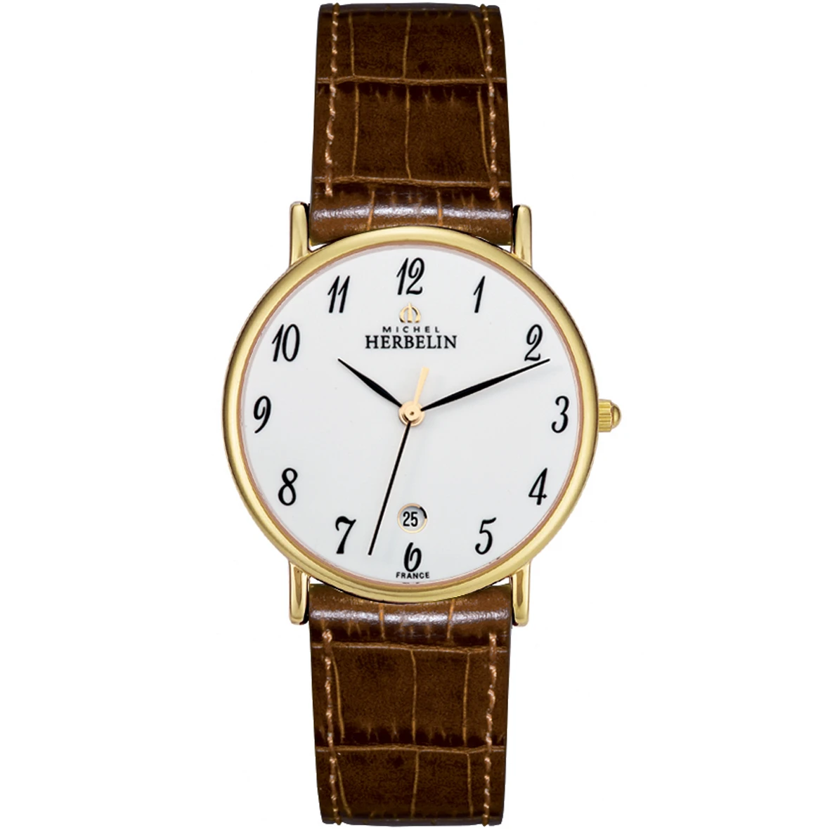 Montre Herbelin Classique Acier Inoxydable 34 Mm - 12443P28MA