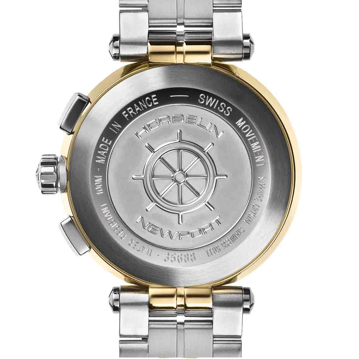 Montre Herbelin Newport Chronograph Femme Quartz Chronographe - 35688BT19 – Image 3