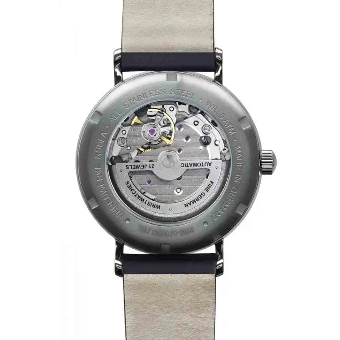 Montre Iron Annie Bahaus Automatic - Open Heart Automatique Cadran Bleu - 2166-3 – Image 2