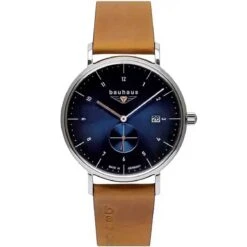 Montre Iron Annie Bahaus Quartz Small Second Quartz Cadran Bleu - 2130-3