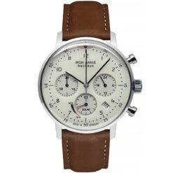 Montre Iron Annie Bahaus Solar Chronograph Quartz Cadran Beige - 5086-5