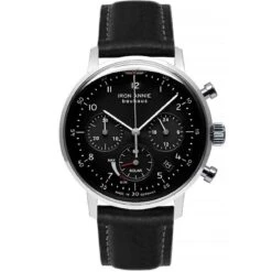 Montre Iron Annie Bahaus Solar Chronograph Quartz Cadran Noir - 5086-2