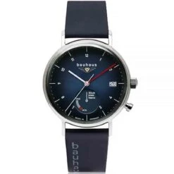 Montre Iron Annie Bahaus Solar Reserve Quartz Solaire Cadran Bleu - 2112-3