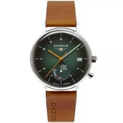 Montre Iron Annie Bahaus Solar Reserve Quartz Solaire Cadran Vert - 2112-4