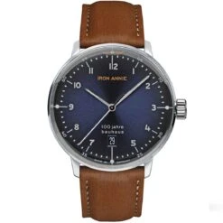 Montre Iron Annie Bauhaus Automatique Cadran Bleu - 5046-3