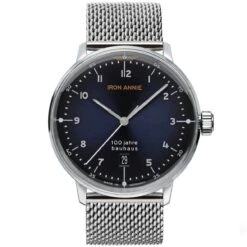 Montre Iron Annie Bauhaus Automatique Cadran Bleu - 5046M-3