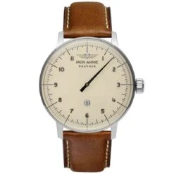 Montre Iron Annie Bauhaus Monotimer Quartz Cadran Beige - 5042-5