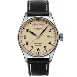 Montre Iron Annie Cockpit Automatique Cadran Beige - 5164-5