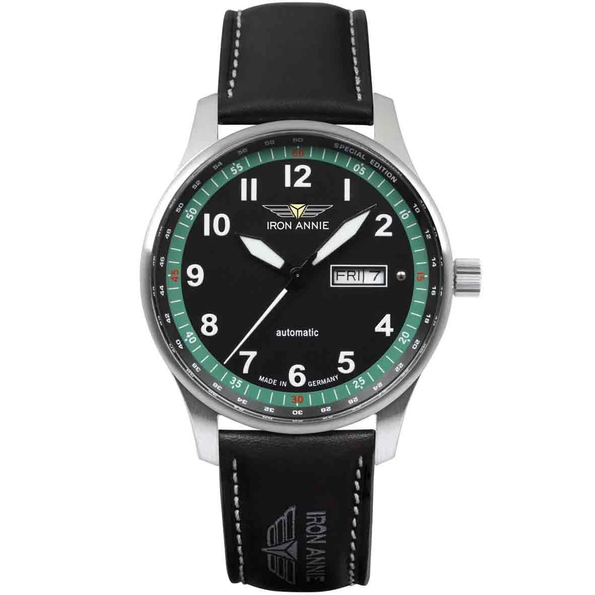 Montre Iron Annie F13 Tempelhof Automatique Cadran Noir - 5668-4