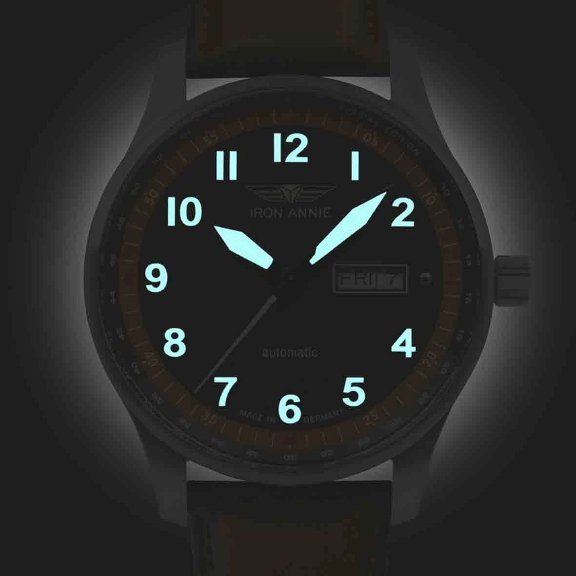 Montre Iron Annie F13 Tempelhof Automatique Cadran Noir - 5668-4 – Image 3