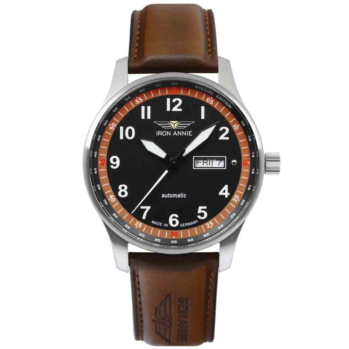 Montre Iron Annie F13 Tempelhof Automatique Cadran Noir - 5668-5