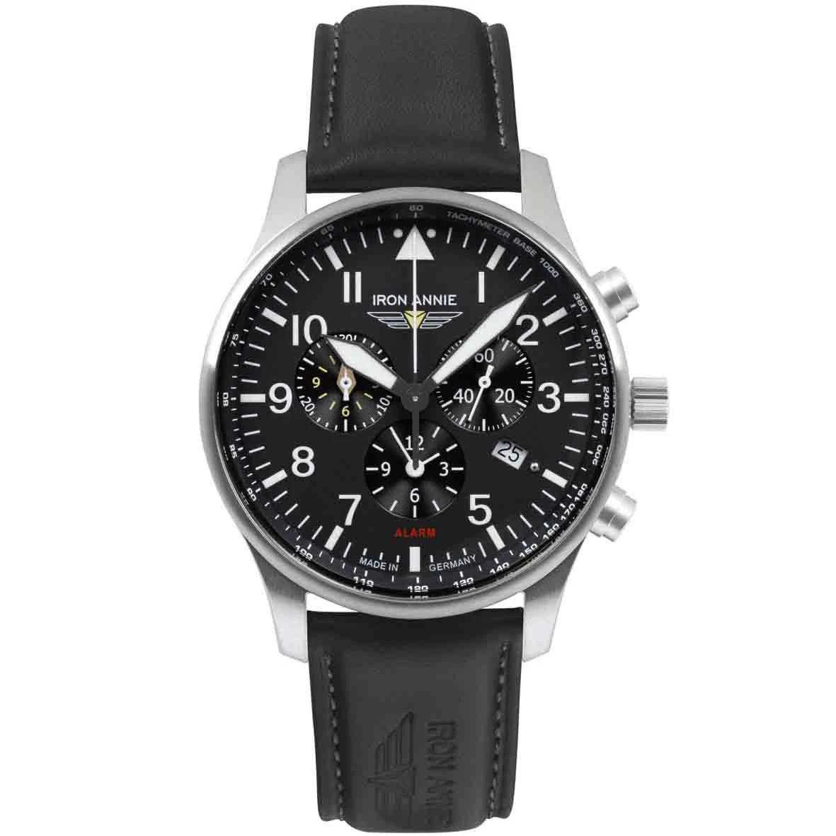 Montre Iron Annie F13 Tempelhof Quartz Cadran Noir - 5682-2