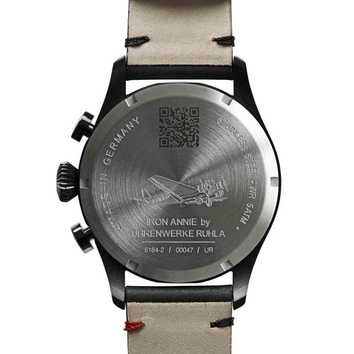 Montre Iron Annie Flight Control Quartz Cadran Noir - 5184-2 – Image 2
