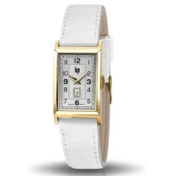 Montre Lip Churchill T18 - Homme - Cadran Argent- - Acier PVD Doré - 671441