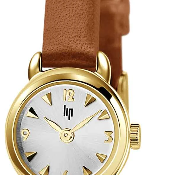 Montre Lip Henriette 671196 - Femme - Cadran Argent- 19 Mm - Acier Et PVD Doré – Image 2