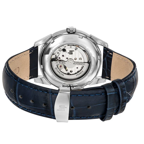 Montre Lip Himalaya Coeur Battant - Homme - Cadran Argent- 40 Mm - Acier Inoxydable - 671255 – Image 3