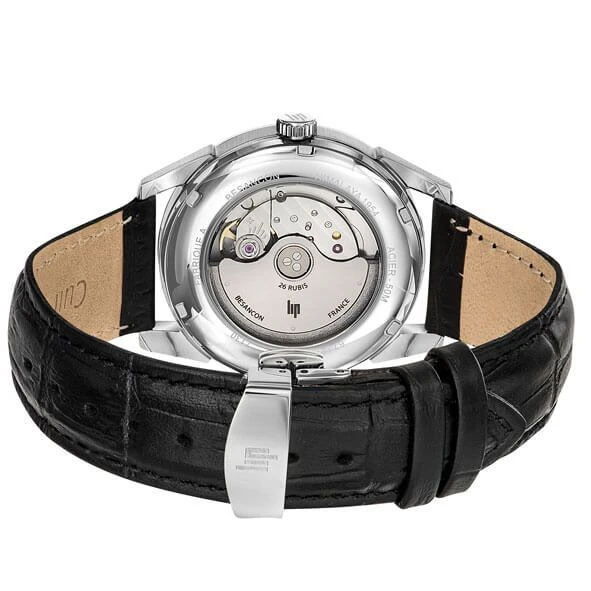 Montre Lip Himalaya - Homme - Cadran Argent- 40 Mm - Acier Inoxydable - 671560 – Image 2