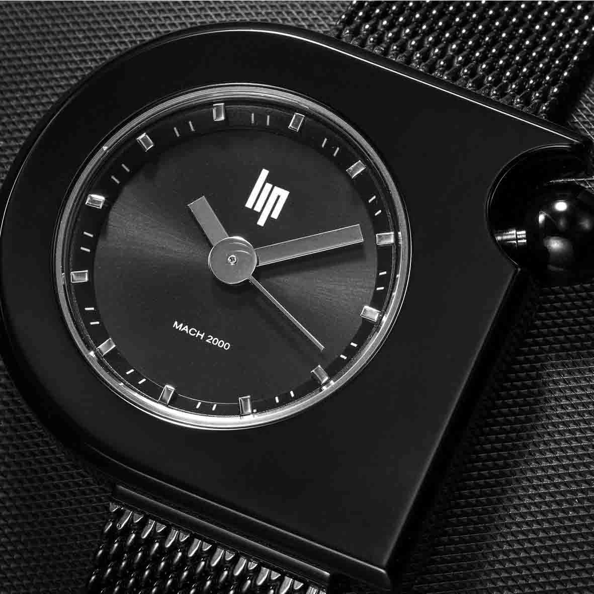 Montre Lip Mach 2000 Mini - - Cadran Argent- 30 X 28 Mm - Acier -671392 – Image 4