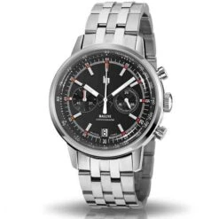 Montre Lip Rallye 41 Mm Hybride - Homme - Cadran Noir- 41 Mm - Acier 316L - 671817