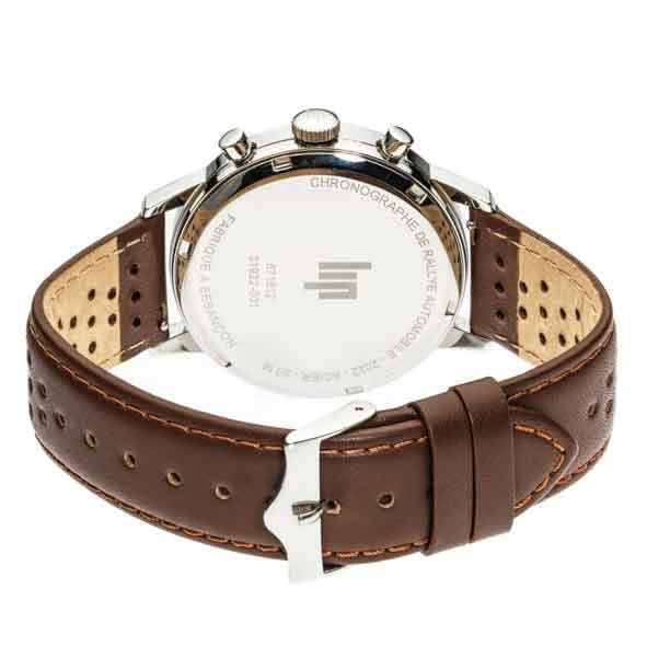 Montre Lip Rallye 41 Mm Ninja Hybride - Homme - Cadran Blanc - Bleu- 41 Mm - Acier 316L - 671812 – Image 2