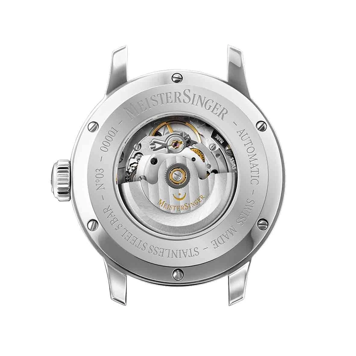 Montre MeisterSinger N 03 Auto - Ivoire 40 Mm- DM903 – Image 2