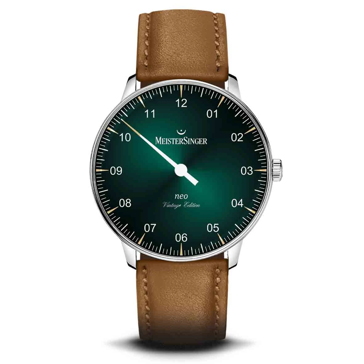 Montre MeisterSinger Néo Vintage Vert Dégradé 36 Mm- ED-FR21-NE909