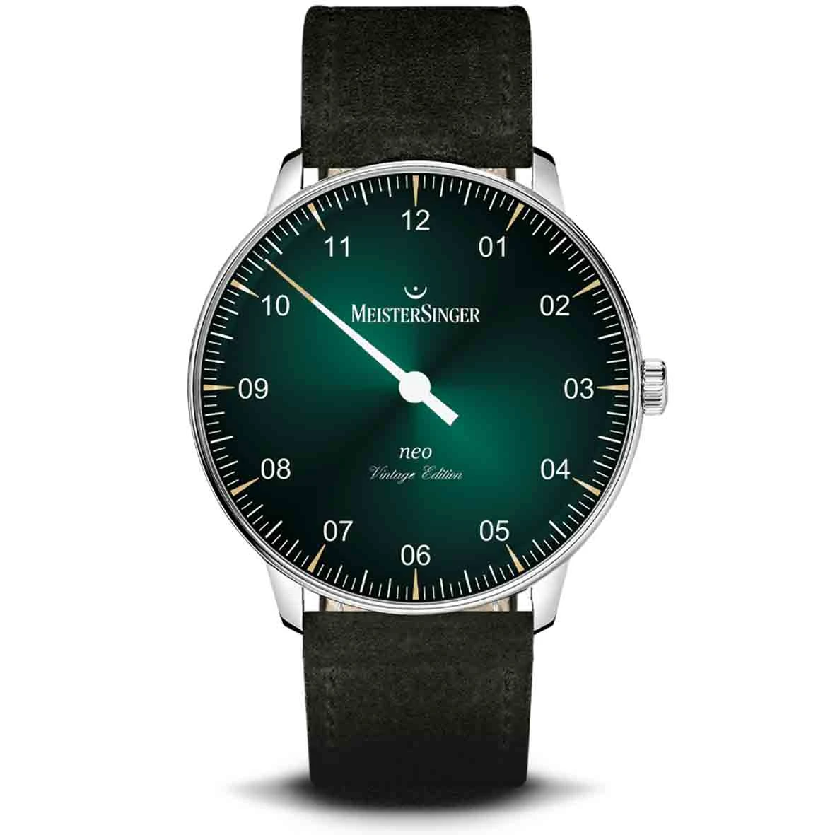 Montre MeisterSinger Néo Vintage Vert Dégradé 36 Mm- ED-FR21-NE909 – Image 4