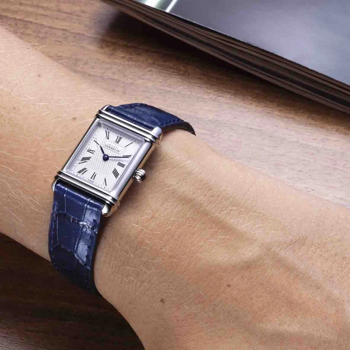 Montre Michel Herbelin Art Déco Femme Acier - 17478AP22BL – Image 4