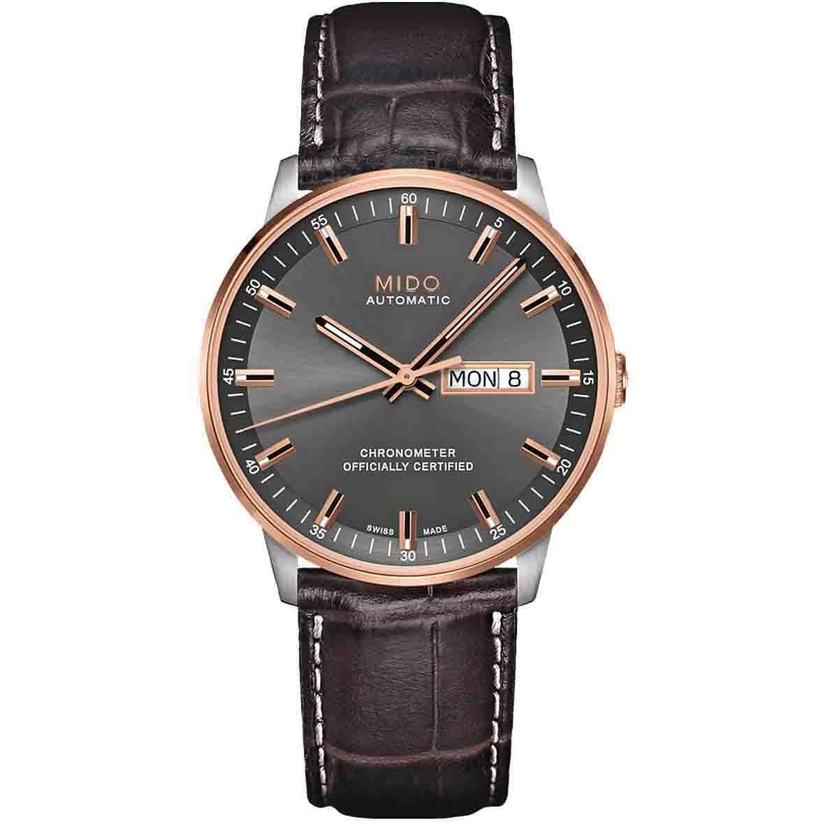 Montre Mido Commander Chronometer Cosc 40 Mm- M021.431.26.061.00