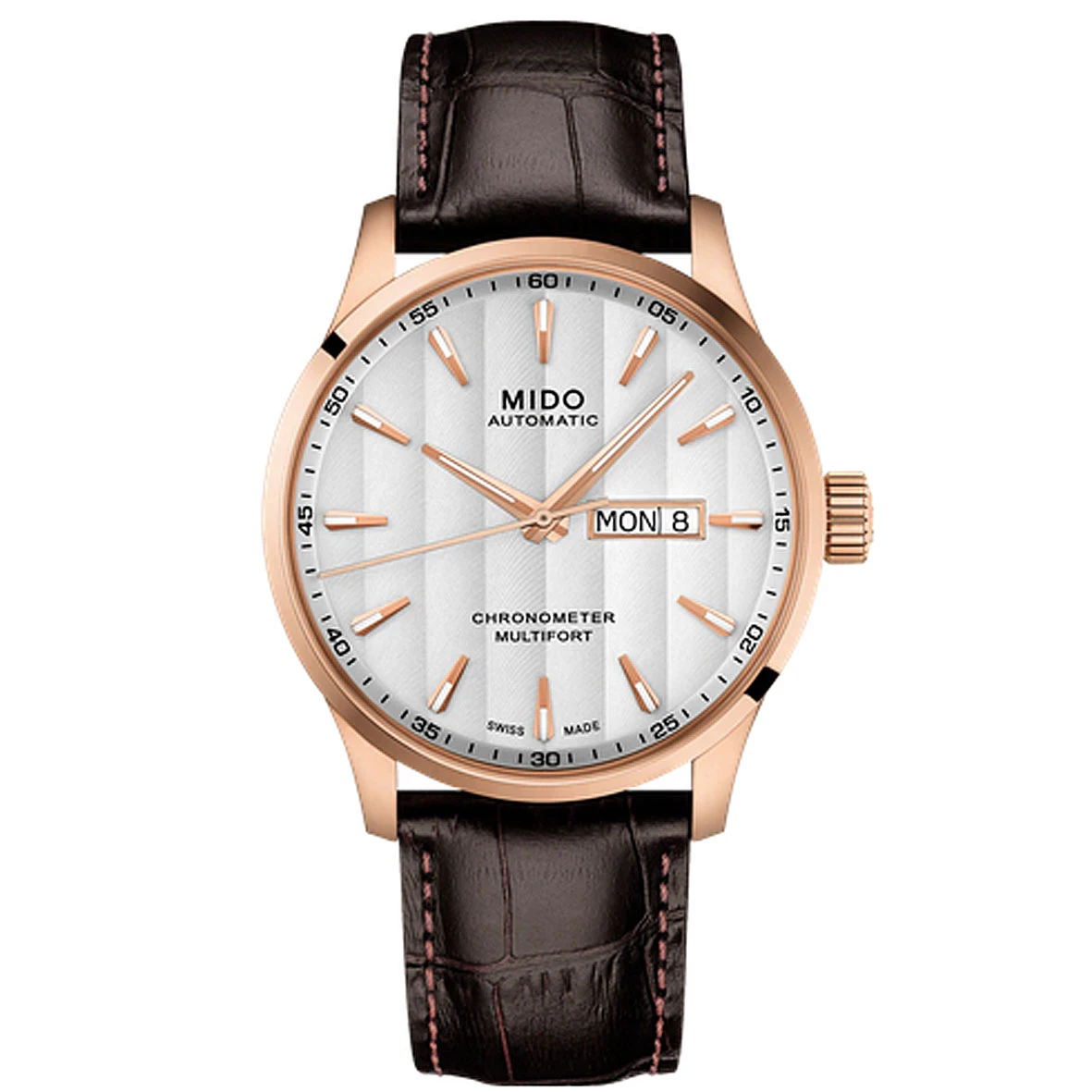 Montre Mido Multifort Chronometer 1 42 Mm- M038.431.36.031.00