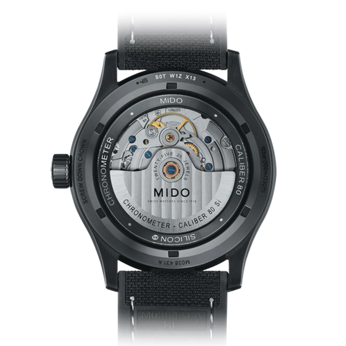 Montre Mido Multifort Chronometer 1 42 Mm- M038.431.37.051.00 – Image 2
