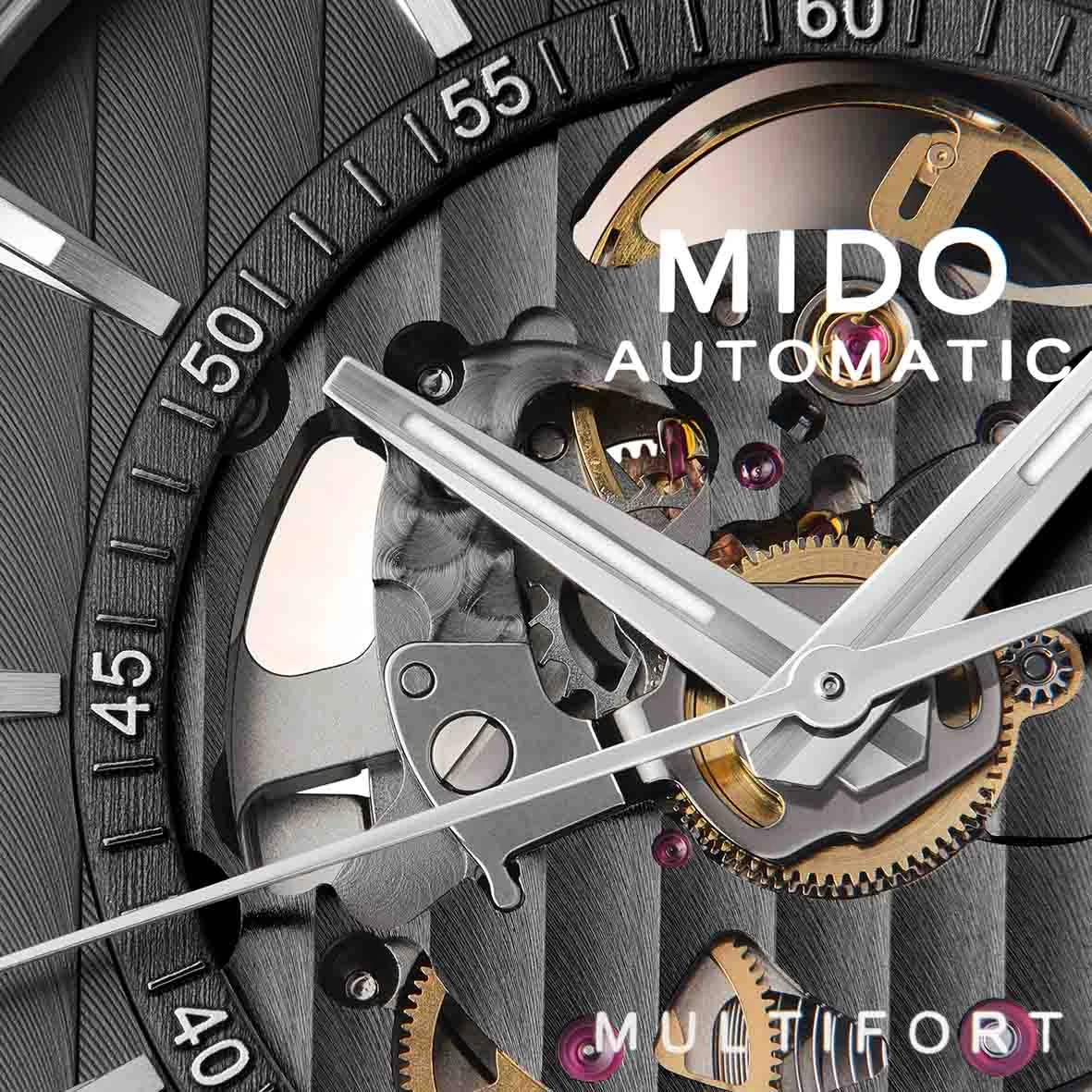 Montre Mido Multifort Skeleton Vertigo 42 Mm- M038.436.11.061.00 – Image 2