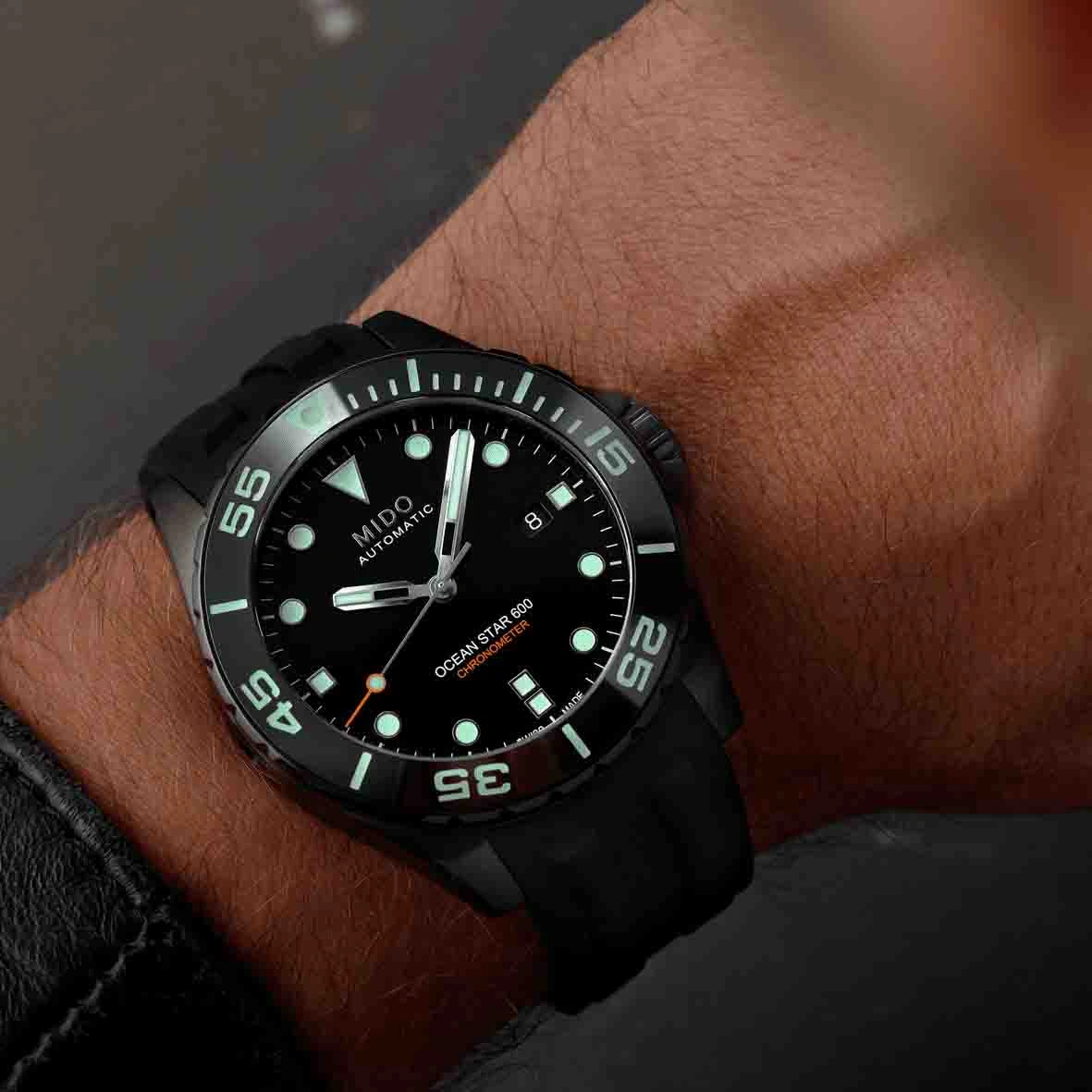 Montre Mido Ocean Star 600 Chronometer Special Black 43,5 Mm- M026.608.33.051.00 – Image 3